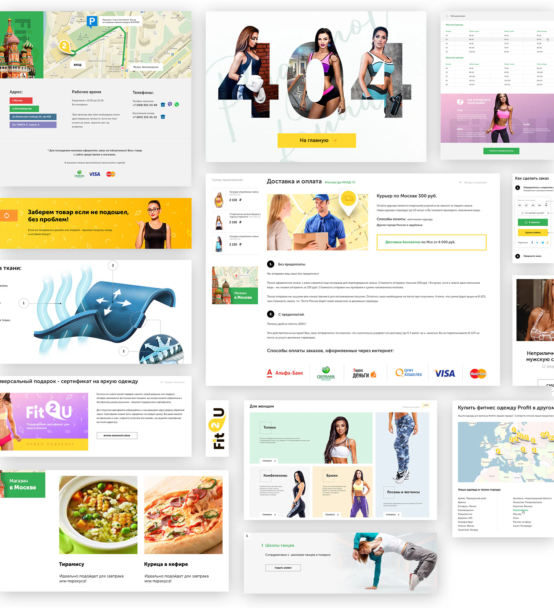 Система полноценных страниц Fit2U